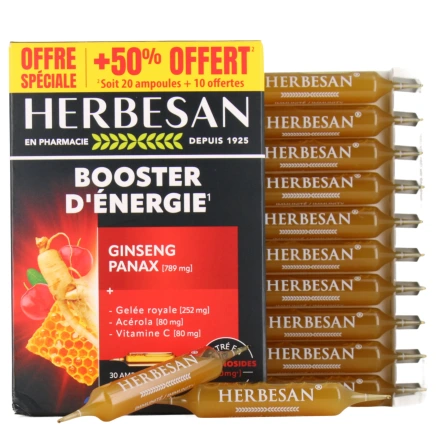 Herbesan Panax Ginseng Tonus et Énergie