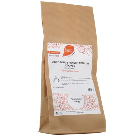 Iphym Vigne Rouge France Feuille Coupée