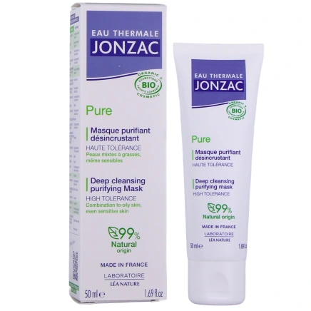 Jonzac Pure Masque Purifiant Désincrustant Bio