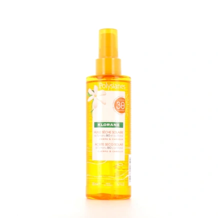 Klorane Polysianes Huile Sèche Solaire SPF30