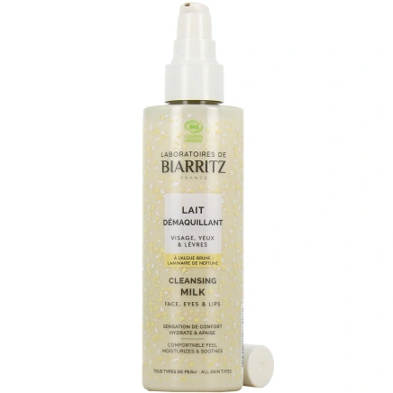 Laboratoires de Biarritz Lait Démaquillant Bio