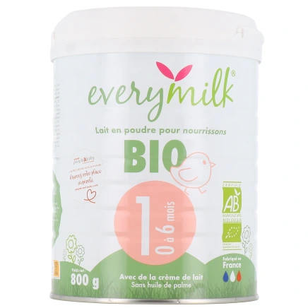 Lait en poudre Bio Everymilk