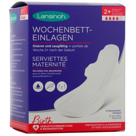 Lansinoh Serviettes Maternité