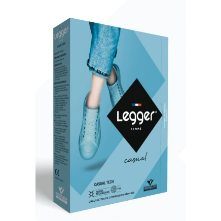 Legger Chaussettes Femme Casual Tech Classe 2