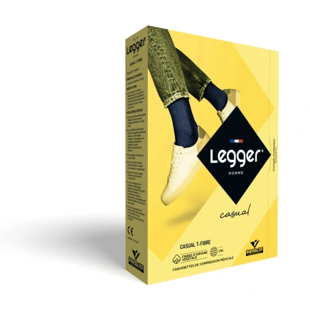 Legger Chaussettes Homme Casual T-Fibre Classe 2