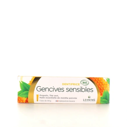 Lehning Dentifrice Bio Gencives Sensibles