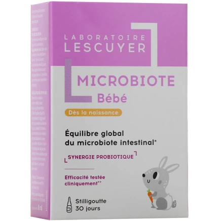 Lescuyer Microbiote Bébé