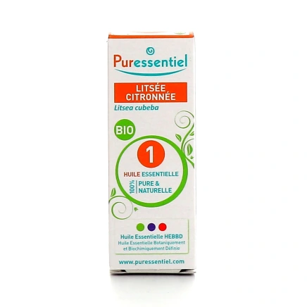 Puressentiel Litsée Citronnée Huile Essentielle Bio