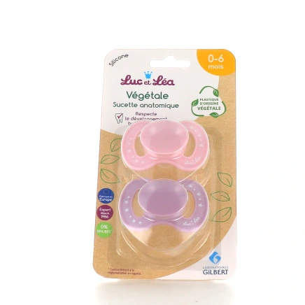 Luc et Léa Sucette Anatomique Végétale