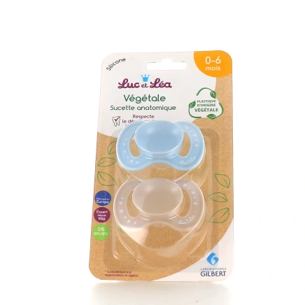 Luc et Léa Sucette Anatomique Végétale