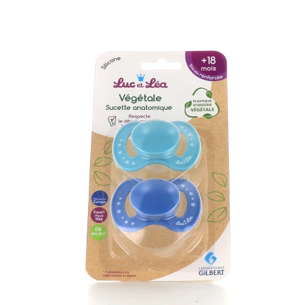 Luc et Léa Sucette Anatomique Végétale