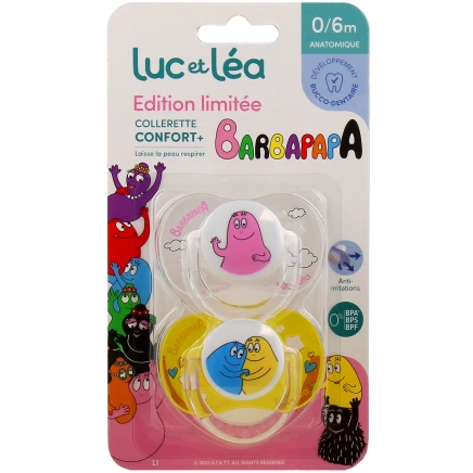 Luc et Léa Duo de Sucettes anatomiques 0-6 mois