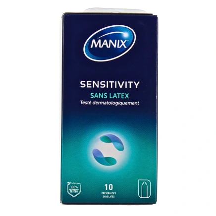 Manix Sensitivity Préservatifs Sans latex