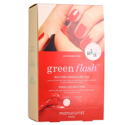 Manucurist Green Flash Kit Vernis Semi-Permanent