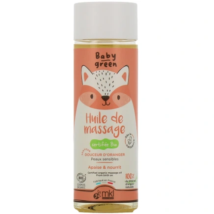 MKL Baby Green Huile de Massage Bio