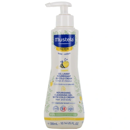Mustela Gel lavant nourrissant au Cold Cream
