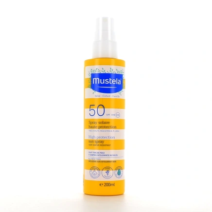 Mustela Spray Solaire Haute Protection SPF 50