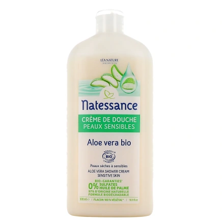 Natessance Crème de Douche Aloe Vera Bio