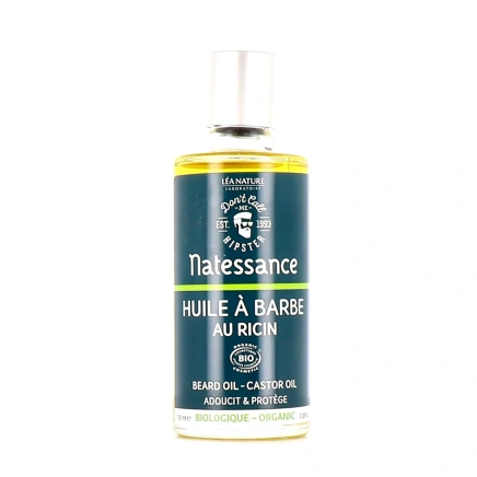 Natessance Huile à Barbe au Ricin Bio