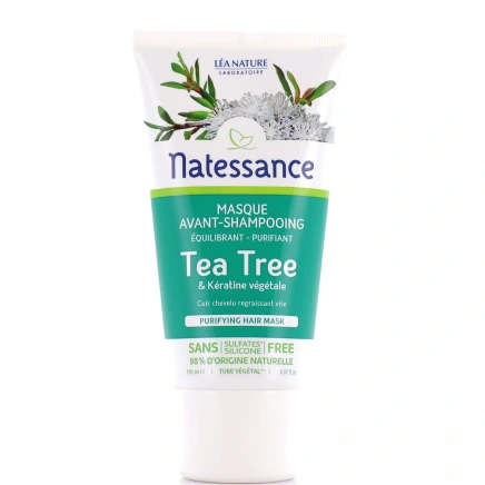Natessance Masque Avant Shampooing Tea Tree