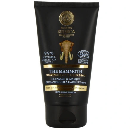 Natura Siberica Rasage et Masque du Mammouth