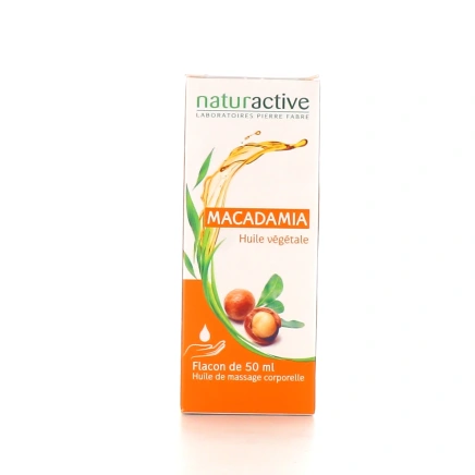 Naturactive Huile Végétale de Macadamia Bio