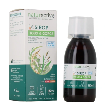 Naturactive Sirop Toux & Gorge