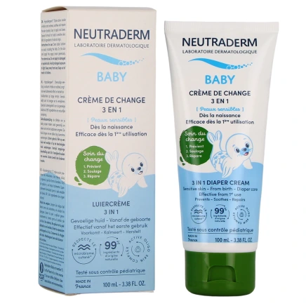 Neutraderm Baby Crème de Change 3 en 1