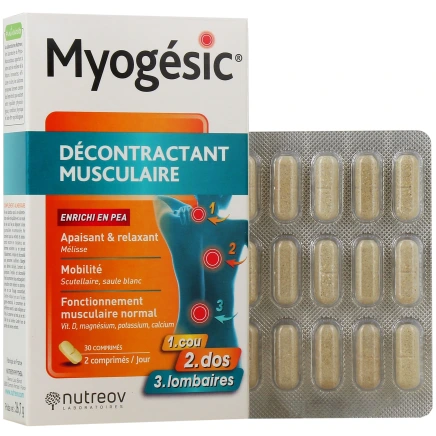 Nutreov Myogesic Décontractant Musculaire