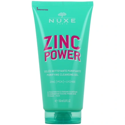 Nuxe Zinc Power Gelée Nettoyante Purifiante