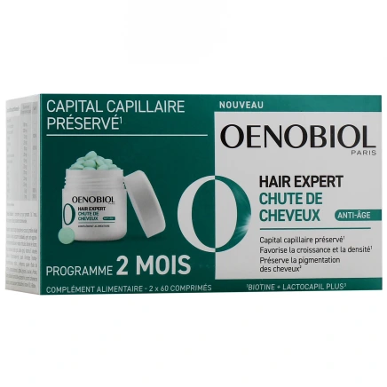 Oenobiol Hair Expert Chute de Cheveux Anti-Age