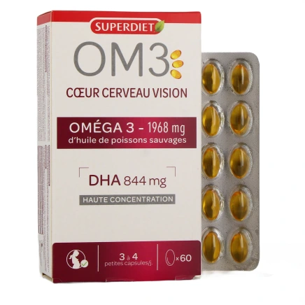 OM3 DHA Coeur Cerveau Vision