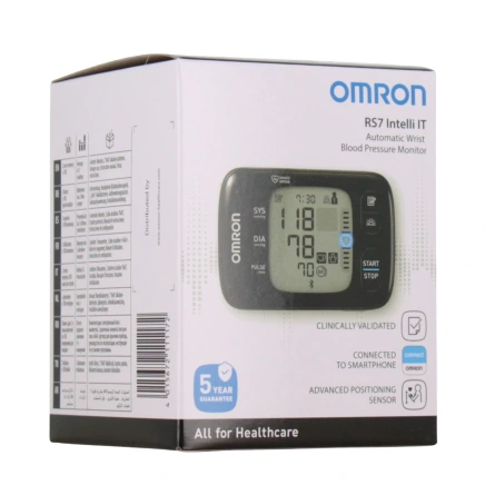 Omron RS7 Intelli IT Tensiomètre Electronique Poignet