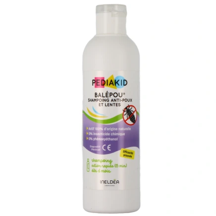 Pediakid Balépou Shampoing Anti-Poux et Lentes