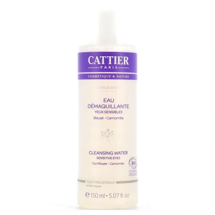 Cattier Eau Démaquillante Bio Yeux Sensibles