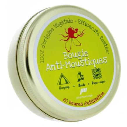 Pharmavoyage Bougie Anti-Moustiques