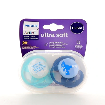 Avent Sucettes Ultra Soft