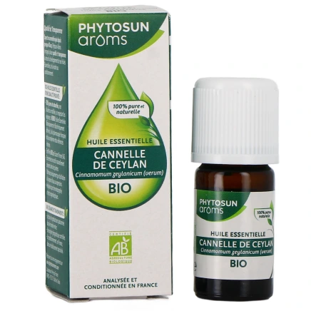 Phytosun Aroms Huile Essentielle Cannelle de Ceylan Bio