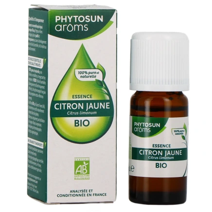 Phytosun Arôms Huile essentielle Citron jaune Bio