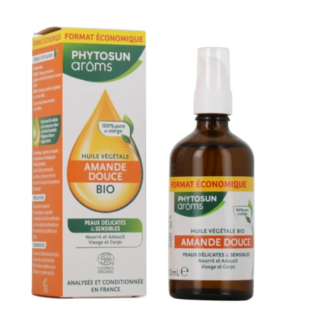Phytosun Aroms Huile Végétale d'Amande Douce Bio