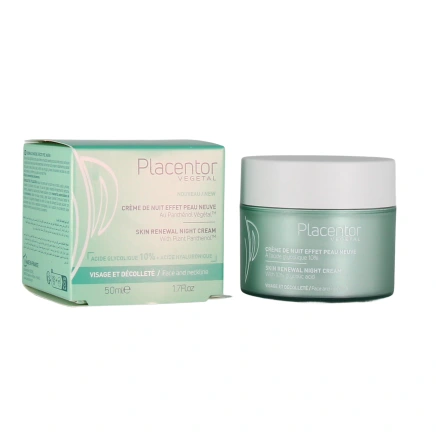Placentor Végétal Crème de Nuit Effet Peau Neuve