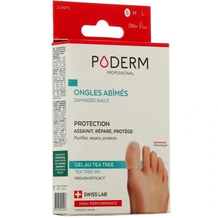 Poderm Capuchon d'Orteil Ongles Abîmés