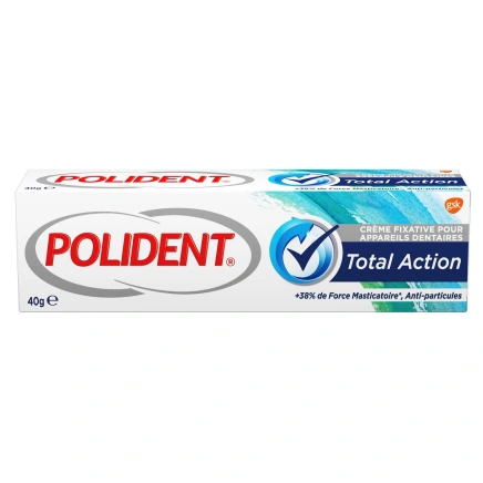 Polident Crème Fixative Total Action
