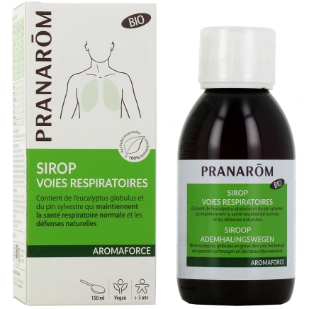 Pranarom Aromaforce Sirop Voies Respiratoires Bio