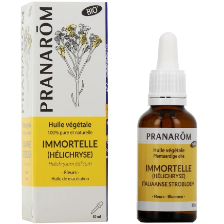 Pranarom Huile Végétale Immortelle Bio