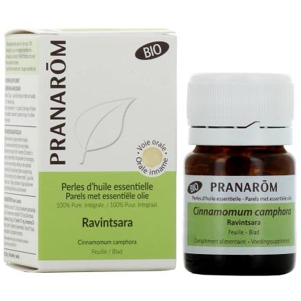Pranarom Perles d'Huile Essentielle Ravintsara