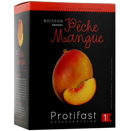 Protifast Boisson Saveur Pêche Mangue