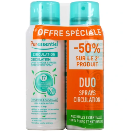 Puressentiel Circulation Spray Tonique Express