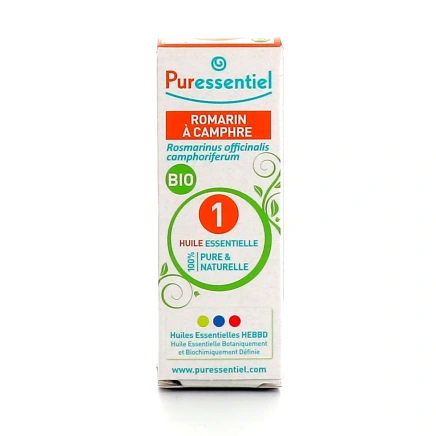 Puressentiel Huile Essentielle Romarin à Camphre Bio