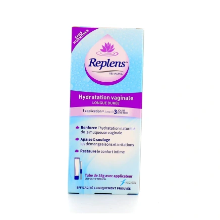 Replens Gel Hydratation Vaginale avec Applicateur